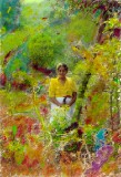 Woman Standing with Machete, El Tuito, Mexico